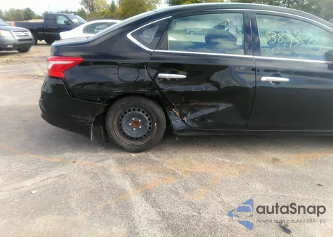 2019 Nissan Sentra S из США, поврежденный, VIN 3N1AB7AP1KY203560